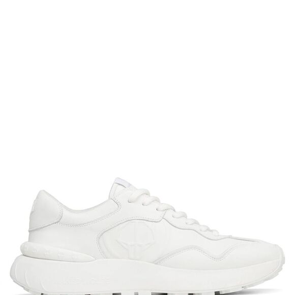 Naked Wolfe Drought Triple White Sneaker Shoe Leather Men’s Size 11 - Picture 2 of 6